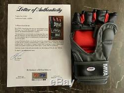 100% Authentic Autographed Glove PSA LOA CONOR MCGREGOR & FLOYD MAYWEATHER Auto