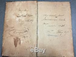 1836 Floyd County Kentucky Circuit Court Memorandum Book Mayo family