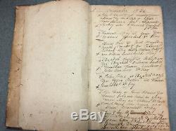 1836 Floyd County Kentucky Circuit Court Memorandum Book Mayo family