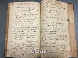 1836 Floyd County Kentucky Circuit Court Memorandum Book Mayo family