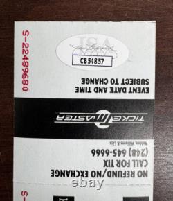 1999 Floyd Mayweather Jr. Vs. Carlos Rios Signed Autographed Ticket JSA