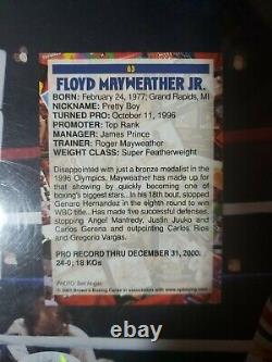 2001 Brown's Boxing Floyd Mayweather Jr. Autograph Card NM-MT 100% PSA GUARANTEE