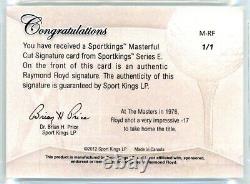 2012 Sportking Masterful Cut Autographs #mrf Raymond Floyd Bgs 9.5 / Auto 10