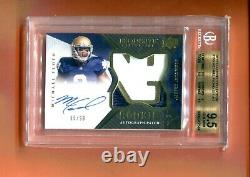 2012 Ud Exquisite Michael Floyd Rookie Autograph Auto Patch /99 Bgs 9.5 10 Pop 1