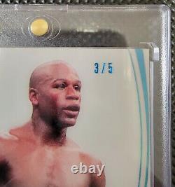 2017 Leaf Floyd Mayweather Jr Autographed Card/super Rare Find/ Only #3/5 (goat)