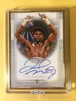 2017 Topps Floyd Mayweather SP 22/25 Gold AUTO Boxing Champ Signed Autograph