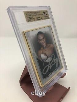 2017 Topps Transcendent Auto Silver Floyd Mayweather Jr 08/15 Bgs 9.5/10