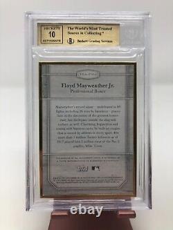 2017 Topps Transcendent Auto Silver Floyd Mayweather Jr 08/15 Bgs 9.5/10