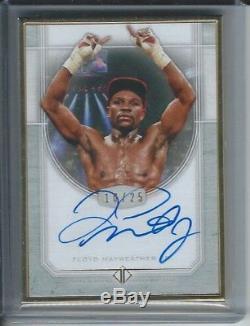 2017 Topps Transcendent Floyd Mayweather AUTO #10/25 signed on card Boxing