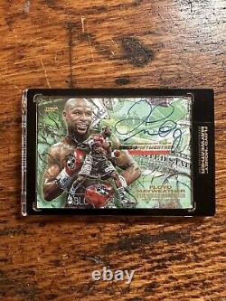 2022 Floyd Mayweather Tyson Beck Battle For Greatness Auto /35 Autograph