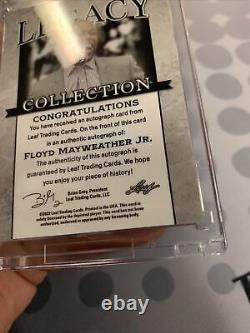 2022 LEAF LEGACY Floyd Mayweather Jr Auto Autograph Signed #6/60 BOXING