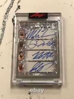 2022 Leaf Decadence Octet Auto Tyson Mayweather St George Norris Hogan Flair 1/2