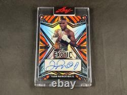 2022 Leaf Exotic Boxing Floyd Mayweather Jr Ea-fm1 Butterfly Parallel Auto 2/4