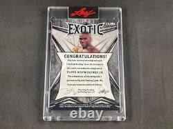 2022 Leaf Exotic Boxing Floyd Mayweather Jr Ea-fm1 Butterfly Parallel Auto 2/4