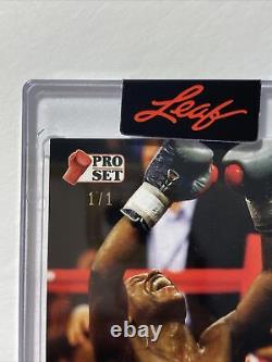 2022 Leaf Pro Set #PSA-FM1 Floyd Mayweather Jr Auto 1/1 Yellow Parallel