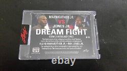 2022 Leaf Pro Set Sports Dream Fight Floyd Mayweather Jr Roy Jones Jr autos 3/3