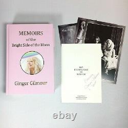 4 Cards, Memoirs of the Bright Side of the Moon SIGNED GINGER GILMOUR PINK FLOYD
