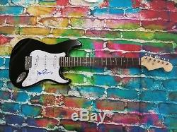ALAN PARSONS (PINK FLOYD) Autographed Signed Electric Guitar LOM COA (G470)
