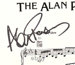 ALAN PARSONS PROJECT signed 8.5x11 CARDSTOCK SHEET MUSIC PAGE beatles PINK FLOYD