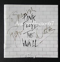 Authentic ROGER WATERS signed AUTOGRAPH The Wall 2007 PINK FLOYD