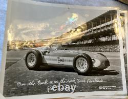 Authentic Signed Floyd Davis Indianapolis 500 Signature & 8x10 Photo