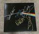 Autographed PINK Floyd The Dark Side of the Moon with Vinyl and COA