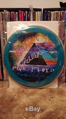 Autographed Pink Floyd Drum Head With Certificate Of Authenticity