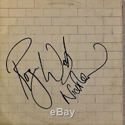 Autographed Pink Floyd LP Hand Signed By Roger Waters & Nick Mason JSA Z99401
