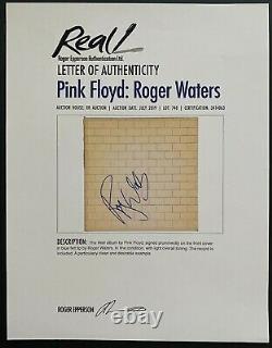 Autographed Pink Floyd The Wall Vinyl Record Signed Roger Waters 3 LOA BAS