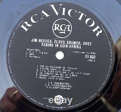 Autographed Rarity JIM REEVES, FLOYD CRAMER, CHET ATKINS'In Suid-Afrika' 1962