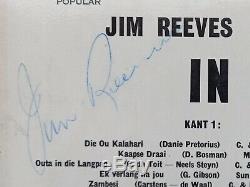 Autographed Rarity JIM REEVES, FLOYD CRAMER, CHET ATKINS'In Suid-Afrika' 1962