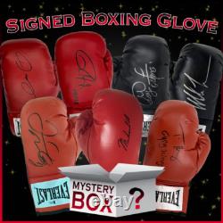 Autographed/Signed Boxing Glove Mystery Box