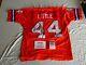 Autographed/Signed Floyd Little HOF'10 Denver Orange Football Jersey JSA COA