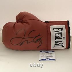 Autographed/Signed Floyd Mayweather Jr. Money Red Everlast Boxing Glove Beckett
