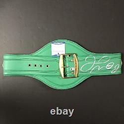 Autographed/Signed Floyd Mayweather Jr. WBC Boxing Replica Belt Beckett BAS COA