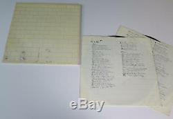 Bob Ezrin PINK FLOYD Signed Autograph The Wall Album Vinyl LP Producer KISS