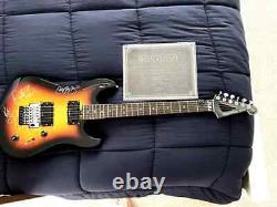 Bon Jovi Fully Signed X4 Floyd Rose Guitar Coa From Bon Jovi Website Stunning