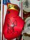 Boxing Glove Signed By Manny Pacquiao & Floyd Mayweather Jr With COA