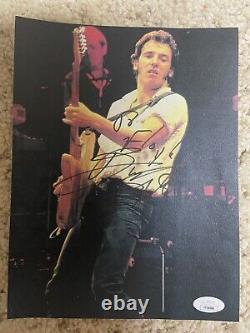 Bruce Springsteen Signed Autograph Auto 8x10 Photo To Floyd JSA LOA