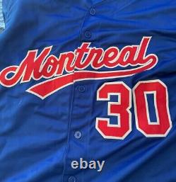 CLIFF FLOYD Signed Autographed Auto Montreal Expos With OKAuthentics COA