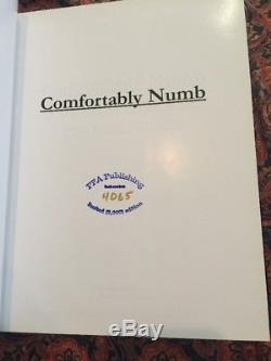 Comfortably Numb History The Wall Pink Floyd, Fitch Signed Limited Kurt Kelly