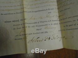 Confederate Genl John B. Floyd Signed Document Virginia Lost Battle Ft. Donelson