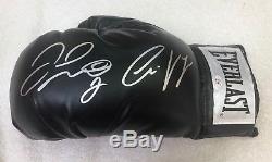 Conor McGregor Floyd Mayweather Signed Boxing Glove with COA