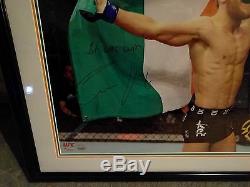 Conor McGregor Signed 16x20 Photo 1st WIN UFC Champion MMA PROOF TMT Floyd
