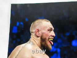 Conor McGregor Signed Autographed Boxing 11x14 Photo with Floyd Mayweather JSA A