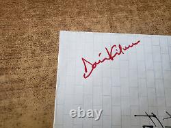 DAVID GILMOUR HAND SIGNED VG++ SLEEVE 1980 Pink Floyd Another Brick In The Wall