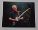 DAVID GILMOUR PINK FLOYD SIGNED 8 x 10 PHOTO WithCOA CLASSIC LIVE GUITAR