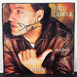 DAVID GILMOUR Pink Floyd Signed Autographed Album LP with Vinyl Beckett BAS