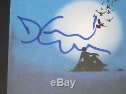 DAVID GILMOUR (Pink Floyd) Signed ON AN ISLAND CD Cover with Beckett LOA