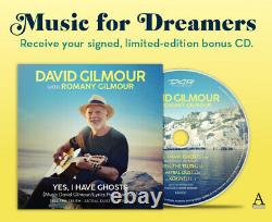 DAVID GILMOUR & Polly Samson signed autographed Yes, I Have Ghosts CD PINK FLOYD